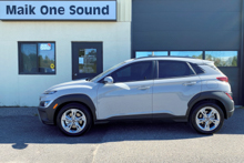 2022 Hyundai Kona with professional window tint in North Bay